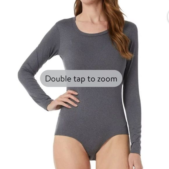 32 Degrees Tops - 32 DEGREES Womens Scoop-Neck Bodysuit